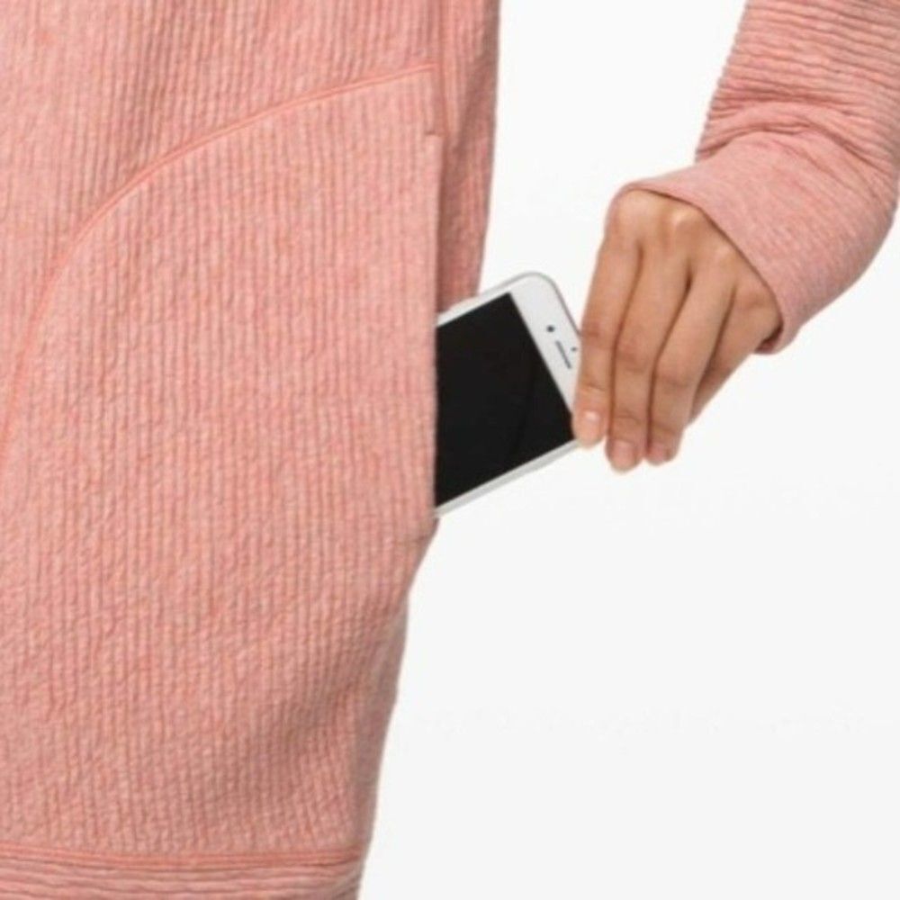 Lululemon Along The Way Knit Sweater Slouchy Dress Cowl Neck - Picture 3 of 7